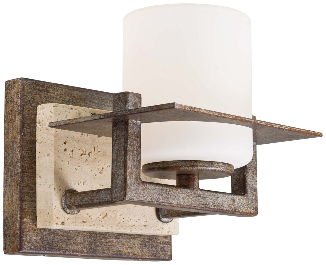 Minka-Lavery Compositions 6461-273 Wall Light - Aged Patina Iron