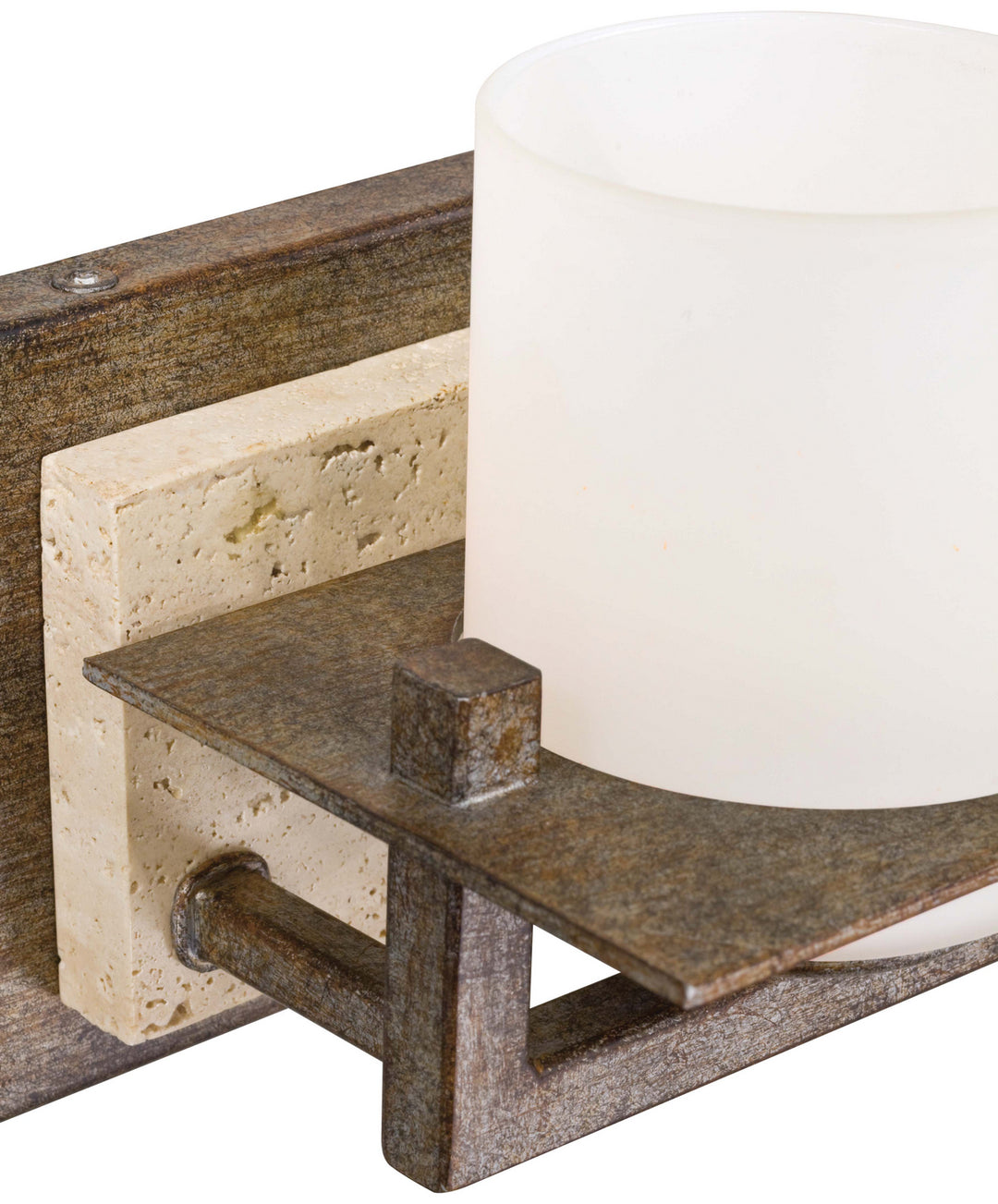 Minka-Lavery Compositions 6461-273 Wall Light - Aged Patina Iron