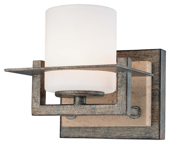 Minka-Lavery Compositions 6461-273 Wall Light - Aged Patina Iron