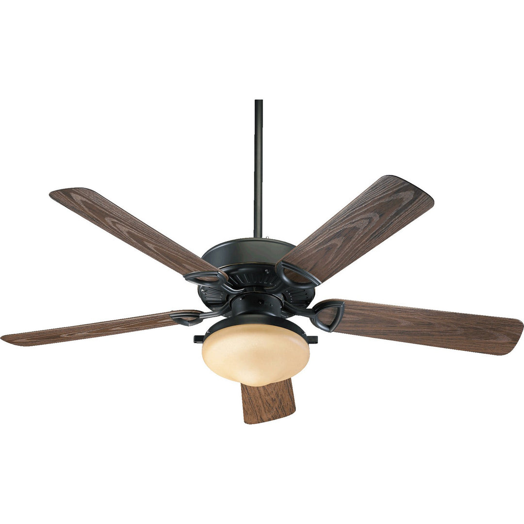 Quorum Estate Patio 1435259395 Ceiling Fan - Old World, Walnut