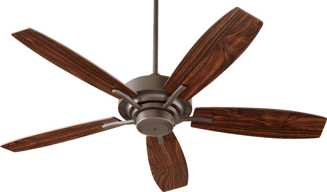 Quorum SOHO 64525-86 Ceiling Fan 52 in. - Oiled Bronze, Oiled Bronze/Walnut