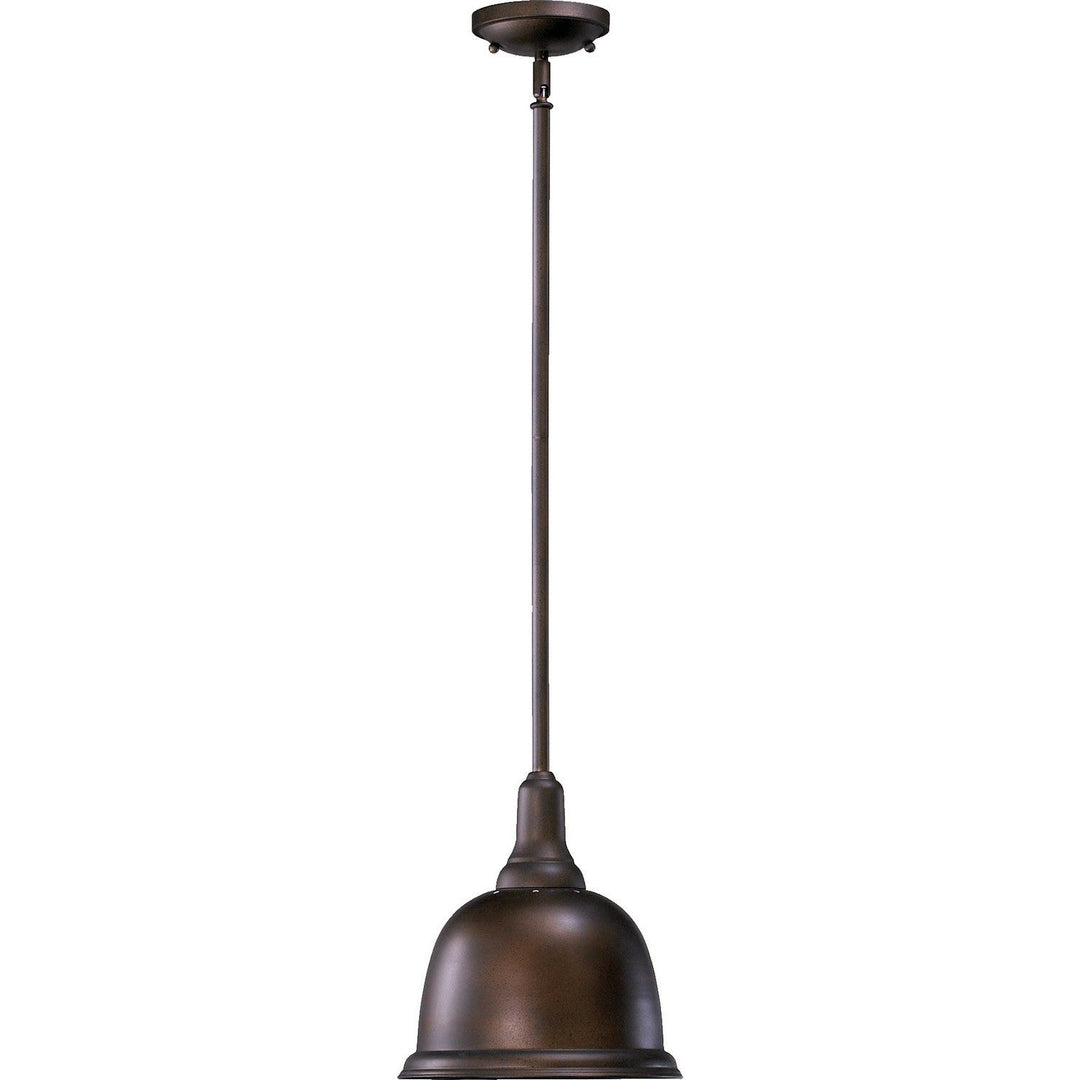 Quorum 802 Dome Pendants 802-10-86 Pendant Light - Oiled Bronze