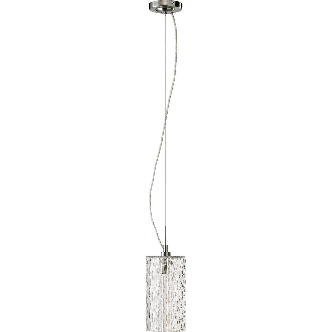 Quorum Ice Pendants 825-65 Pendant Light - Satin Nickel