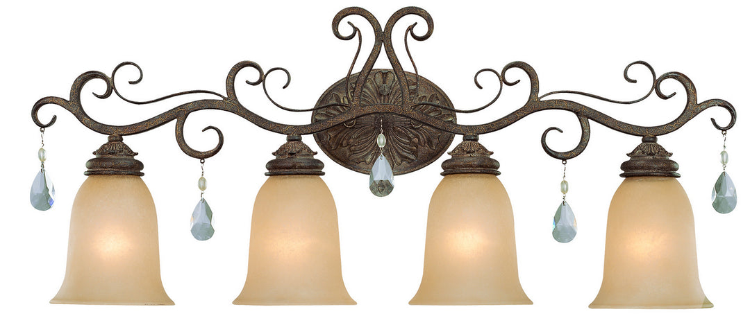 Craftmade Englewood 25604-FR Bath Vanity Light 32 in. wide - French Roast