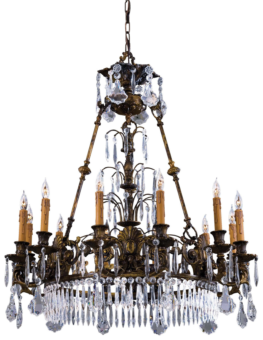 Metropolitan Metropolitan N9067 Chandelier Light - Oxide Brass