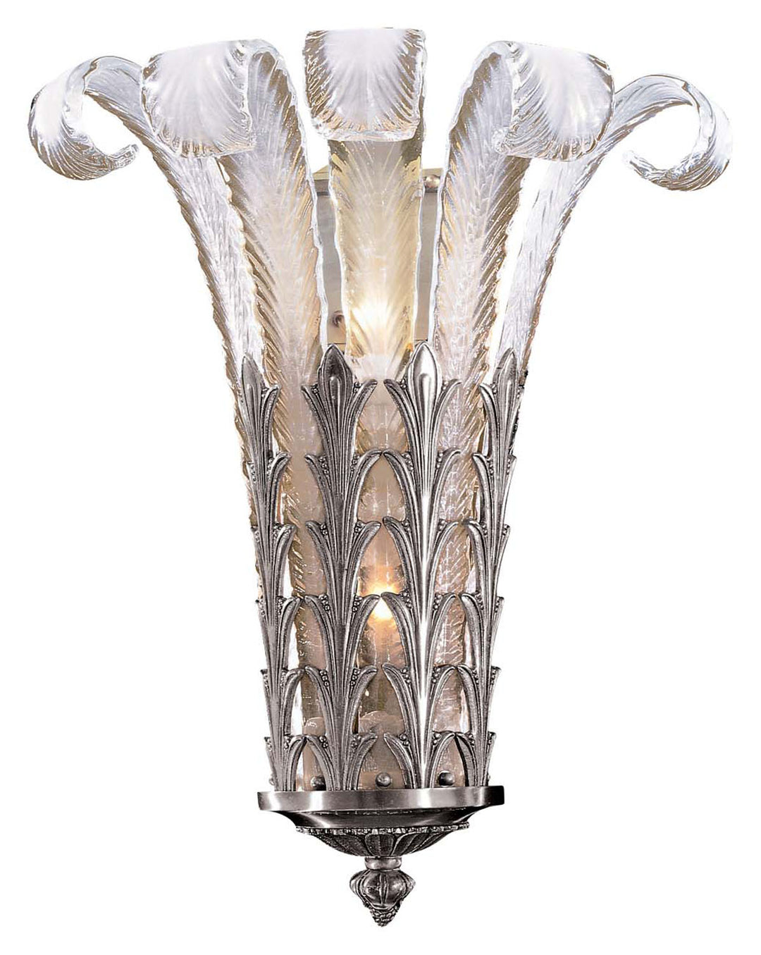 Metropolitan Metropolitan N950386-54B Wall Light - Platinum