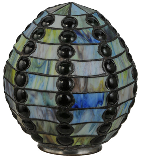 Meyda Tiffany Lighting 30801 Jeweled Beehive Shade Lamp Shade Multicolored