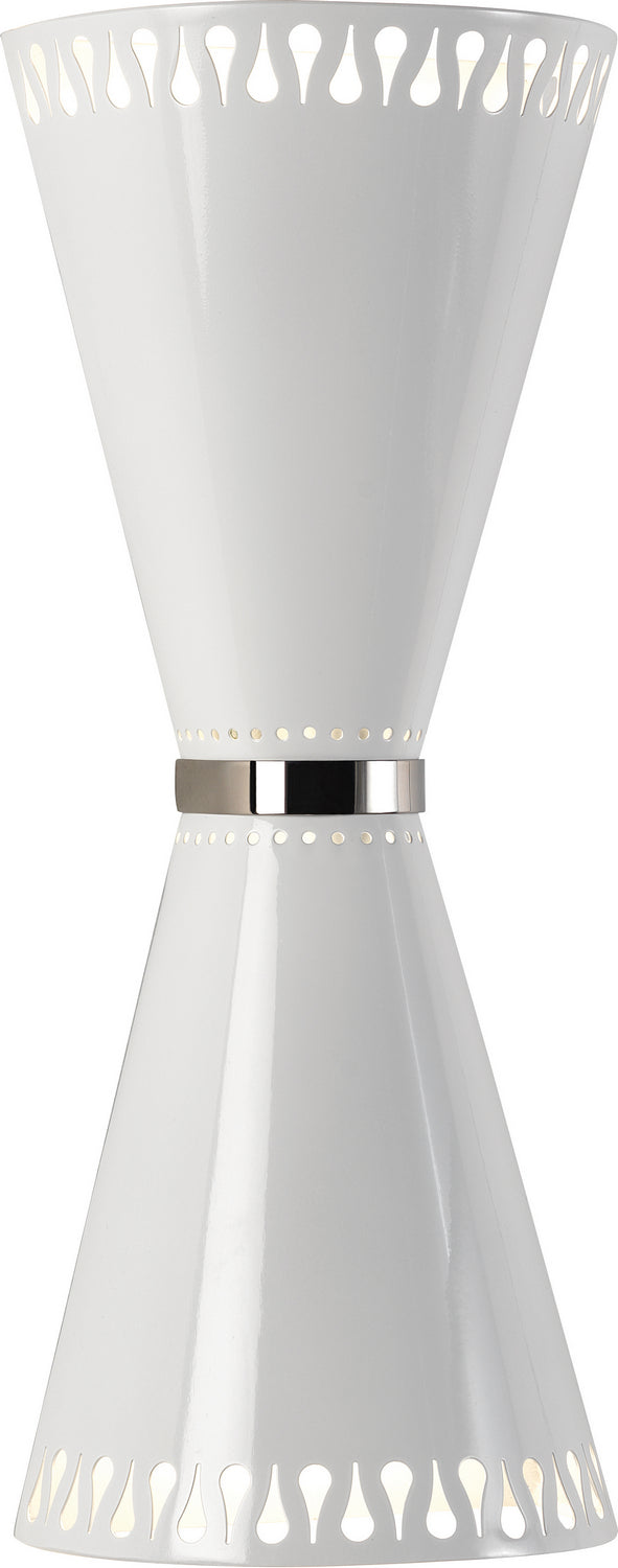 Robert Abbey Jonathan Adler Havana W698 Wall Sconce Light - Polished Nickel