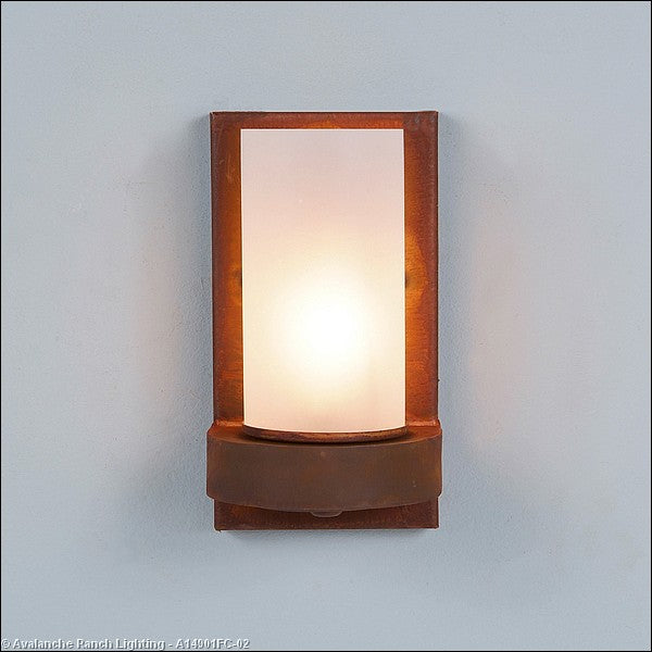 Avalanche Ranch Wisley-Rustic Plain A14901FC-02 Wall Light - Rust Patina