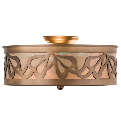 Meyda Tiffany Morning Glory 30854 Ceiling Light - Antique Copper,Verdigris