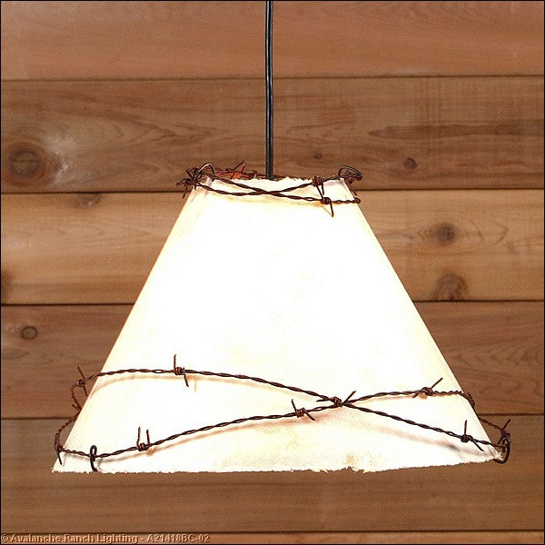 Avalanche Ranch Sunderland A21418BC-02 Pendant Light - Rust Patina
