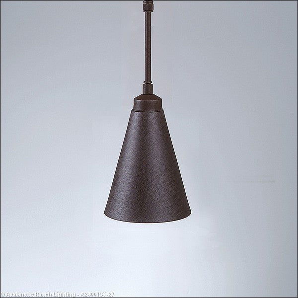 Avalanche Ranch Canyon Rustic Brown A24001ST-27 Pendant Light - Rustic Brown