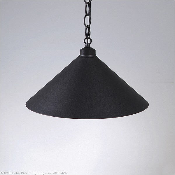 Avalanche Ranch Canyon Black Iron A24401CH-97 Pendant Light - Black Iron