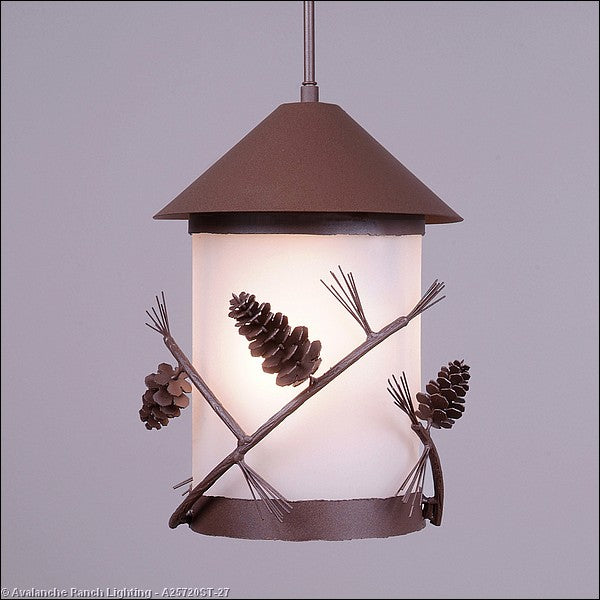 Avalanche Ranch Vista A25720ST-27 Pendant Light - Rustic Brown
