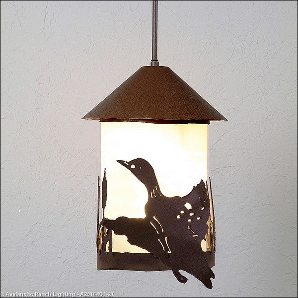 Avalanche Ranch Vista A25764ST-27 Pendant Light - Rustic Brown