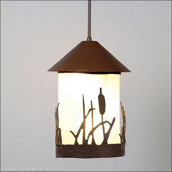 Avalanche Ranch Vista A25765ST-27 Pendant Light - Rustic Brown