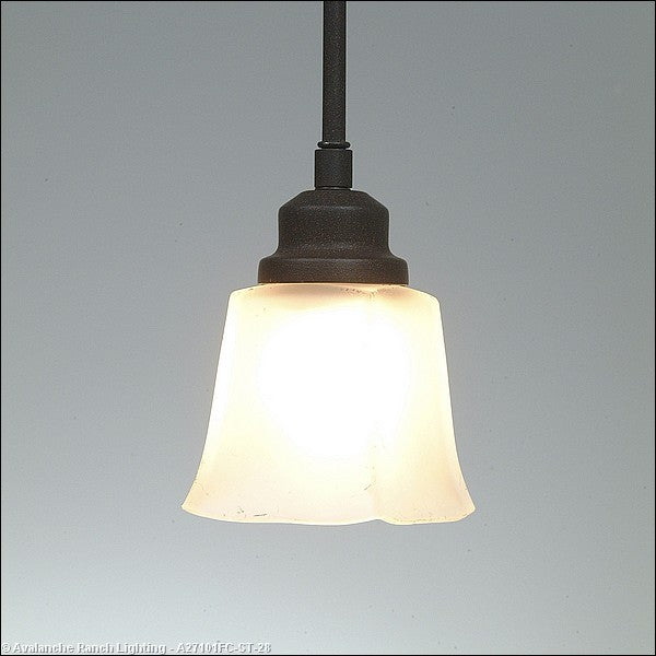 Avalanche Ranch Woodland A27101FC-ST-28 Pendant Light - Dark Bronze Metallic