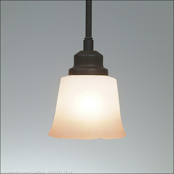 Avalanche Ranch Woodland A27101TS-ST-28 Pendant Light - Dark Bronze Metallic