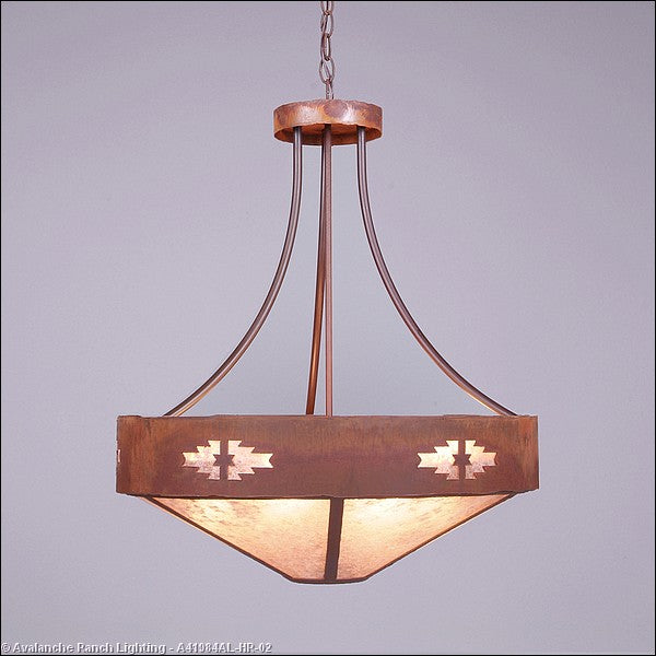 Avalanche Ranch Ridgemont-Pueblo A41984AL-HR-02 Pendant Light - Rust Patina