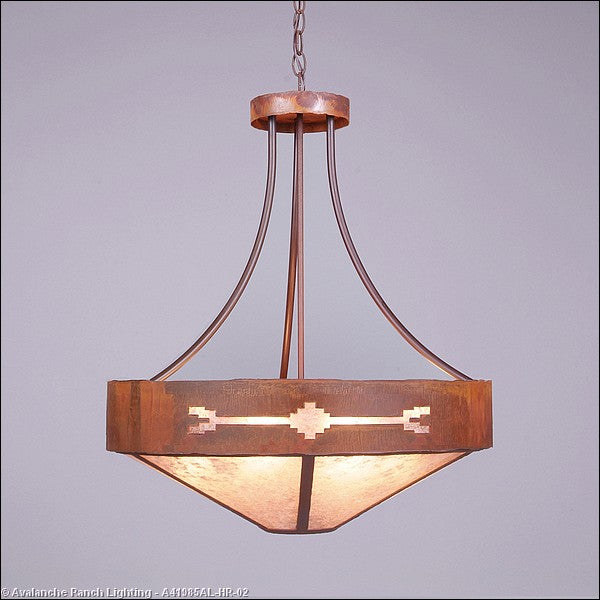 Avalanche Ranch Ridgemont-Del Rio A41985AL-HR-02 Pendant Light - Rust Patina