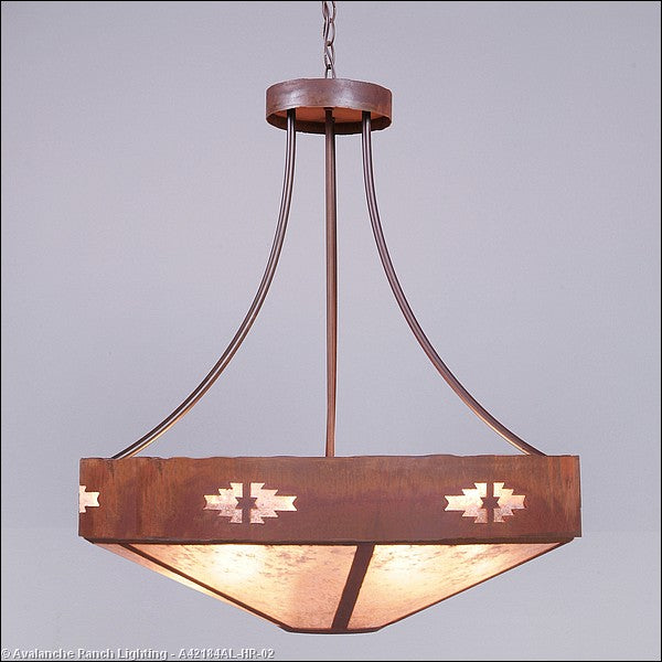 Avalanche Ranch Ridgemont-Pueblo A42184AL-HR-02 Pendant Light - Rust Patina