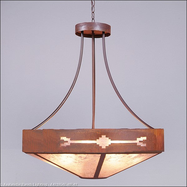 Avalanche Ranch Ridgemont-Del Rio A42185AL-HR-02 Pendant Light - Rust Patina