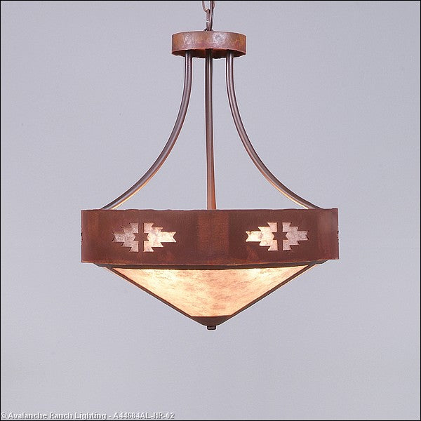 Avalanche Ranch Ridgemont-Pueblo A44684AL-HR-02 Pendant Light - Rust Patina