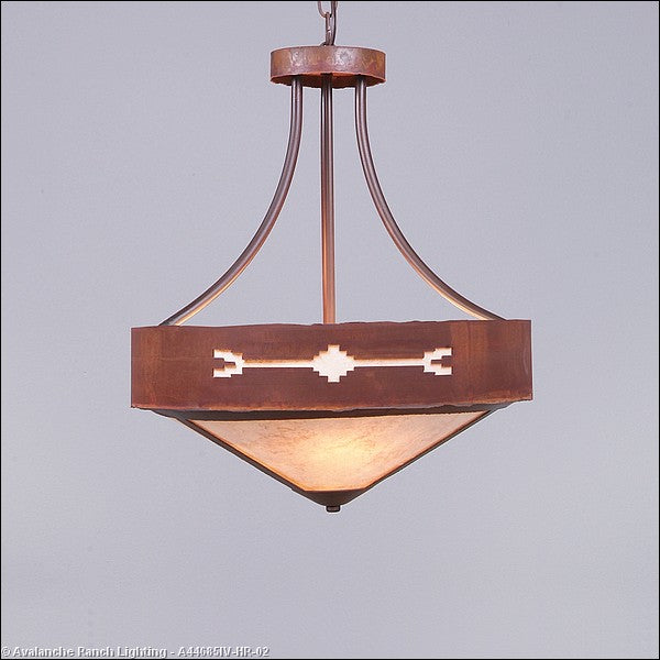 Avalanche Ranch Ridgemont-Del Rio A44685IV-HR-02 Pendant Light - Rust Patina