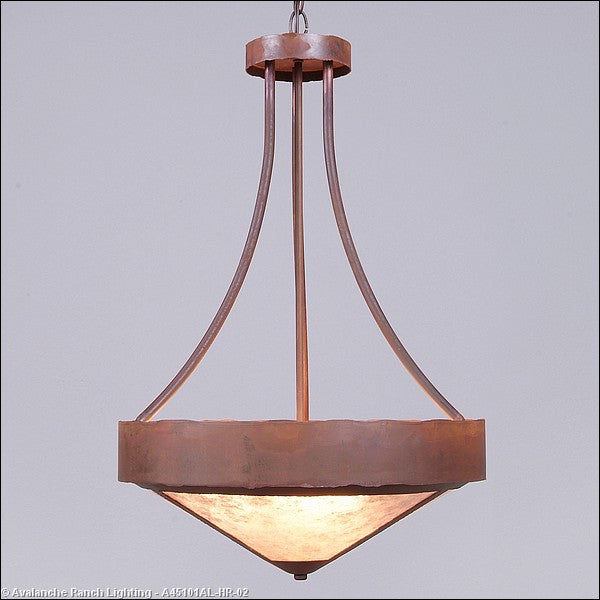 Avalanche Ranch Ridgemont-Rustic Plain Rust Patina A45101AL-HR-02 Pendant Light - Rust Patina