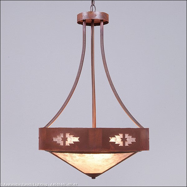 Avalanche Ranch Ridgemont-Pueblo A45184AL-HR-02 Pendant Light - Rust Patina