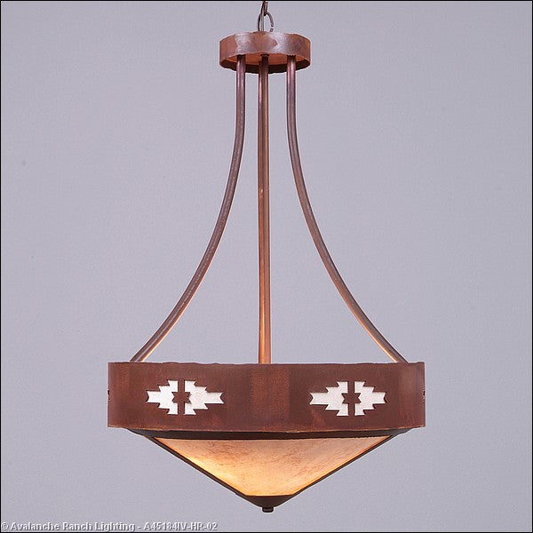 Avalanche Ranch Ridgemont-Pueblo A45184IV-HR-02 Pendant Light - Rust Patina