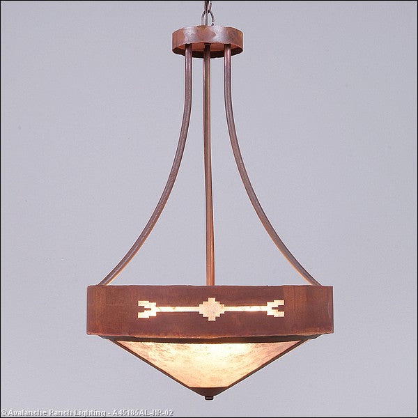 Avalanche Ranch Ridgemont-Del Rio A45185AL-HR-02 Pendant Light - Rust Patina