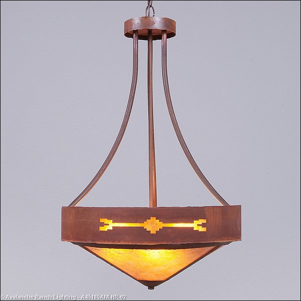 Avalanche Ranch Ridgemont-Del Rio A45185AM-HR-02 Pendant Light - Rust Patina