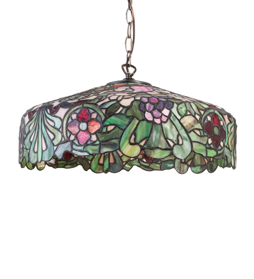 Meyda Tiffany Duffner & Kimberly Italian Renaissance 31096 Pendant Light - Satin Brass