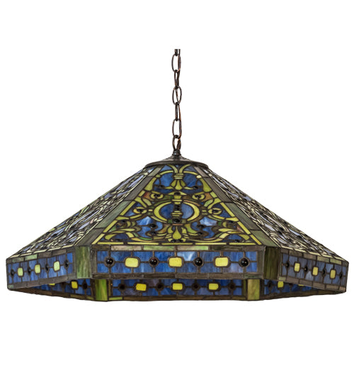 Meyda Tiffany Tiffany Elizabethan 31118 Pendant Light - Timeless Bronze