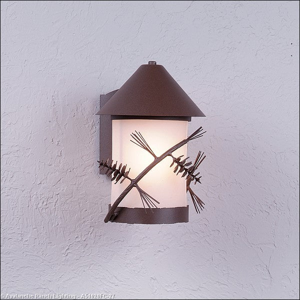 Avalanche Ranch Lighting A51020FC-27 Vista-Pine Cone Exterior - Wall Mount Outdoor Bronze / Dark