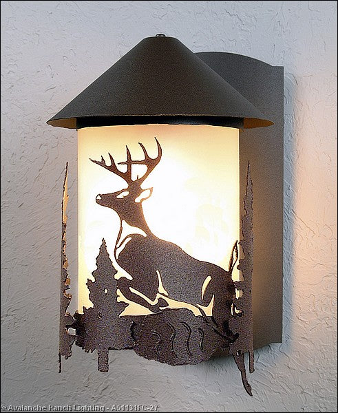 Avalanche Ranch Lighting A51131FC-27 Vista-Deer Exterior - Wall Mount Outdoor Bronze / Dark