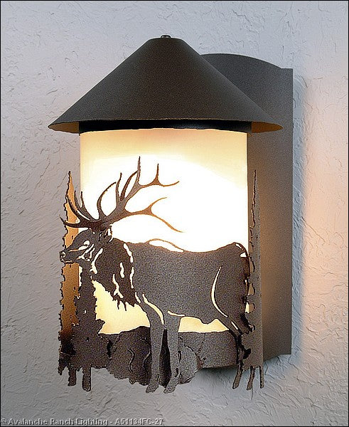 Avalanche Ranch Lighting A51134FC-27 Vista-Elk Exterior - Wall Mount Outdoor Bronze / Dark