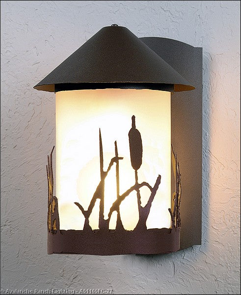 Avalanche Ranch Lighting A51165FC-27 Vista-Cattails Exterior - Wall Mount Outdoor Bronze / Dark