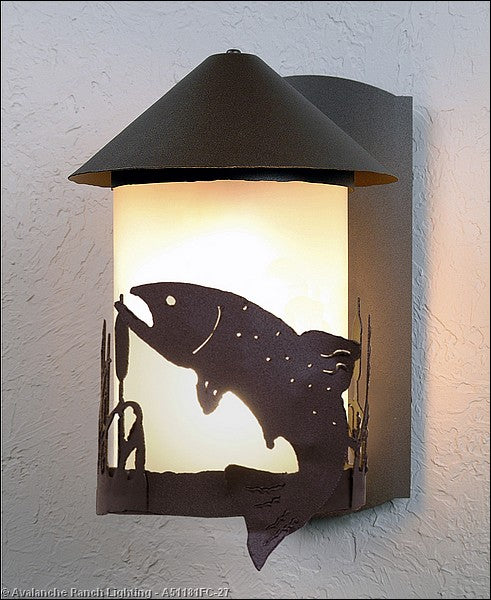 Avalanche Ranch Lighting A51181FC-27 Vista-Trout Exterior - Wall Mount Outdoor Bronze / Dark