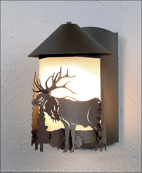 Avalanche Ranch Lighting A51234FC-27 Vista-Elk Exterior - Wall Mount Outdoor Bronze / Dark