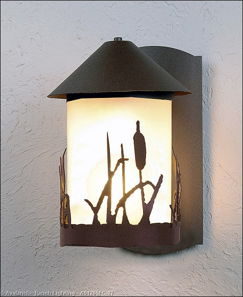 Avalanche Ranch Lighting A51265FC-27 Vista-Cattails Exterior - Wall Mount Outdoor Bronze / Dark