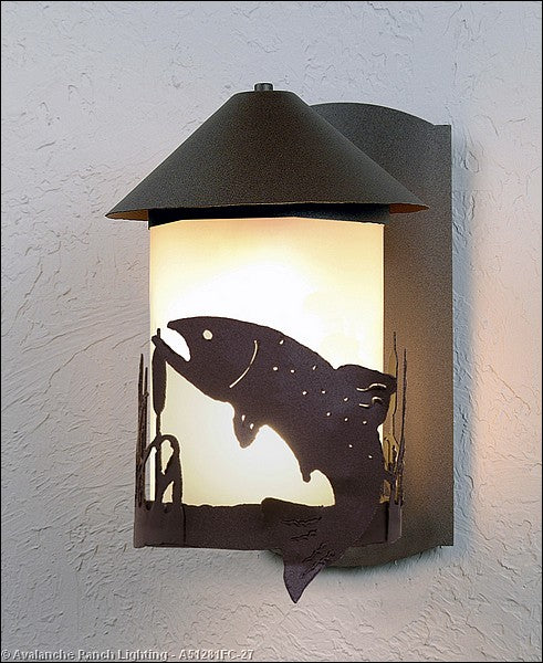 Avalanche Ranch Lighting A51281FC-27 Vista-Trout Exterior - Wall Mount Outdoor Bronze / Dark