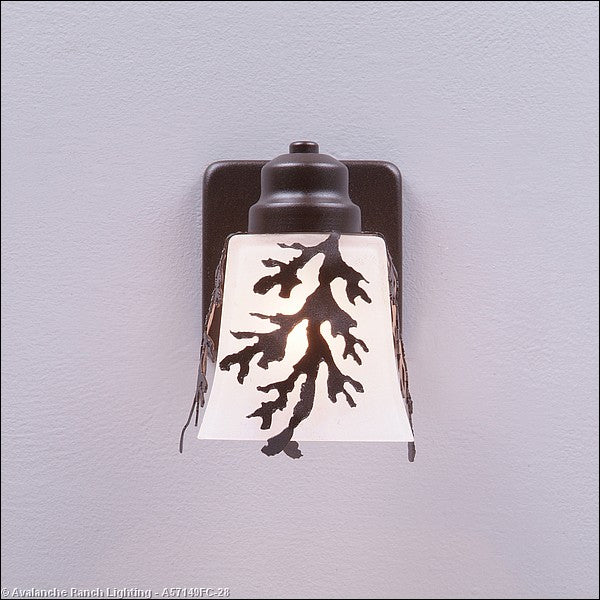 Avalanche Ranch Lighting A57149FC-28 Woodland-Cedar Bough Dark Bronze Metallic Exterior - Wall Mount Outdoor Bronze / Dark