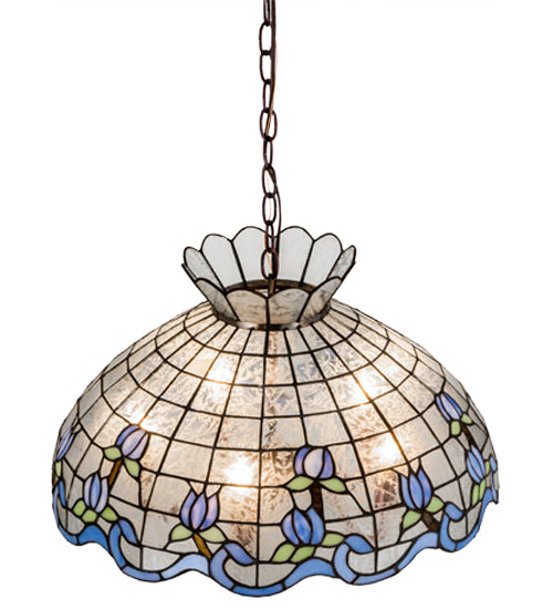 Meyda Tiffany Roseborder 31209 Pendant Light - Antique Copper