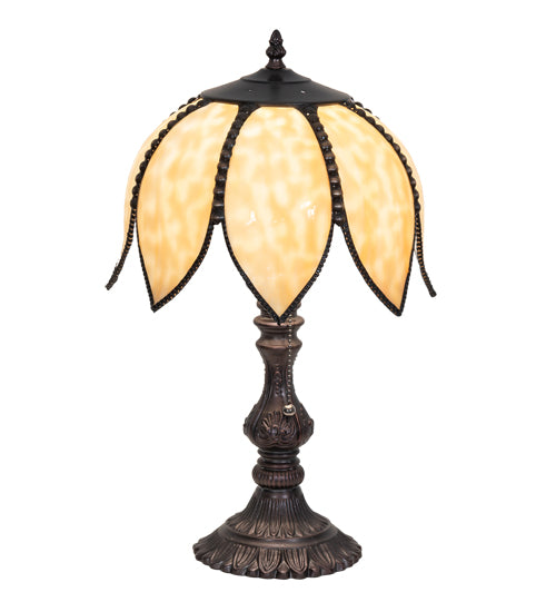 Meyda Tiffany Lighting 31294 Tulip One Light Table Lamp Lamp Bronze / Dark