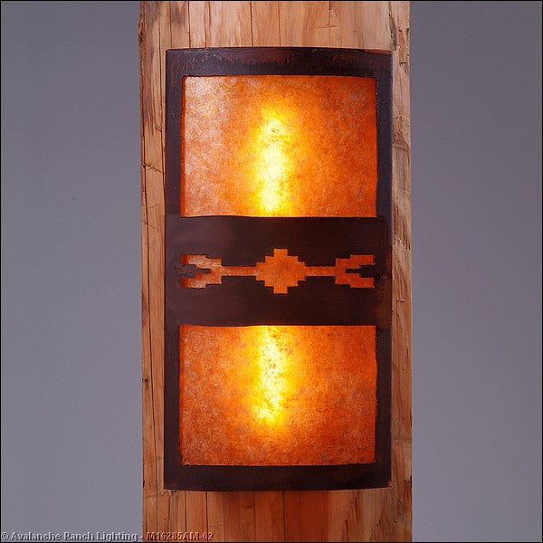 Avalanche Ranch Benton-Del Rio M16285AM-02 Wall Light - Rust Patina
