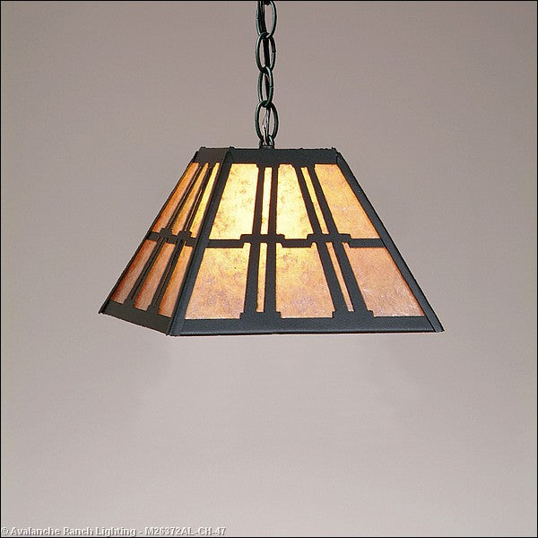 Avalanche Ranch Rocky Mountain-Eastlake M26372AL-CH-47 Pendant Light - Forest Green