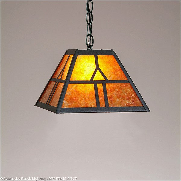 Avalanche Ranch Rocky Mountain-Westhill M26373AM-CH-27 Pendant Light - Rustic Brown