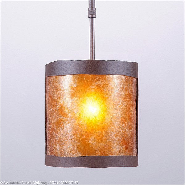 Avalanche Ranch Kincaid-Rustic Plain M29101AM-ST-27 Pendant Light - Rustic Brown